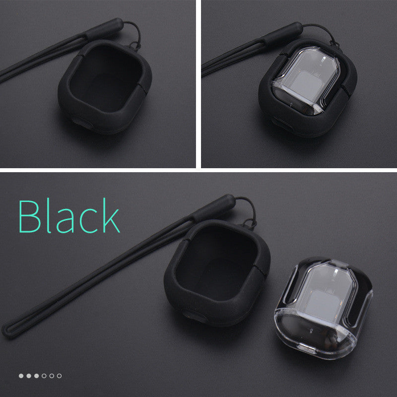 Mini Transparent Wireless Bluetooth Earbuds with Digital Battery Display- ENC Noise Reduction, Touch Control ,Waterproof Sport Headset