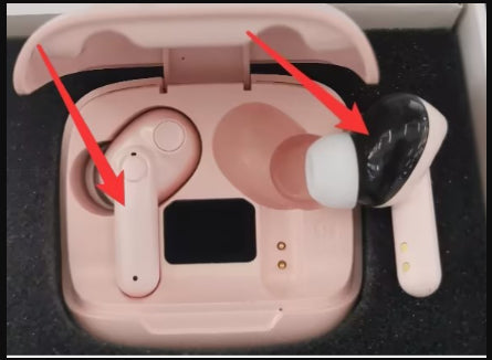 Mini Transparent Wireless Bluetooth Earbuds with Digital Battery Display- ENC Noise Reduction, Touch Control ,Waterproof Sport Headset