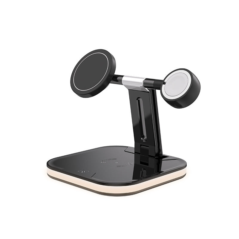3 In 1 Magsafe Wireless Charging Station-15W Fast Charger for iphone,Apple Watch & Airpods