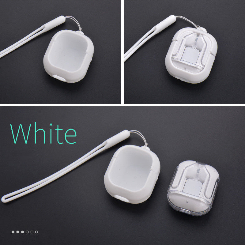 Mini Transparent Wireless Bluetooth Earbuds with Digital Battery Display- ENC Noise Reduction, Touch Control ,Waterproof Sport Headset
