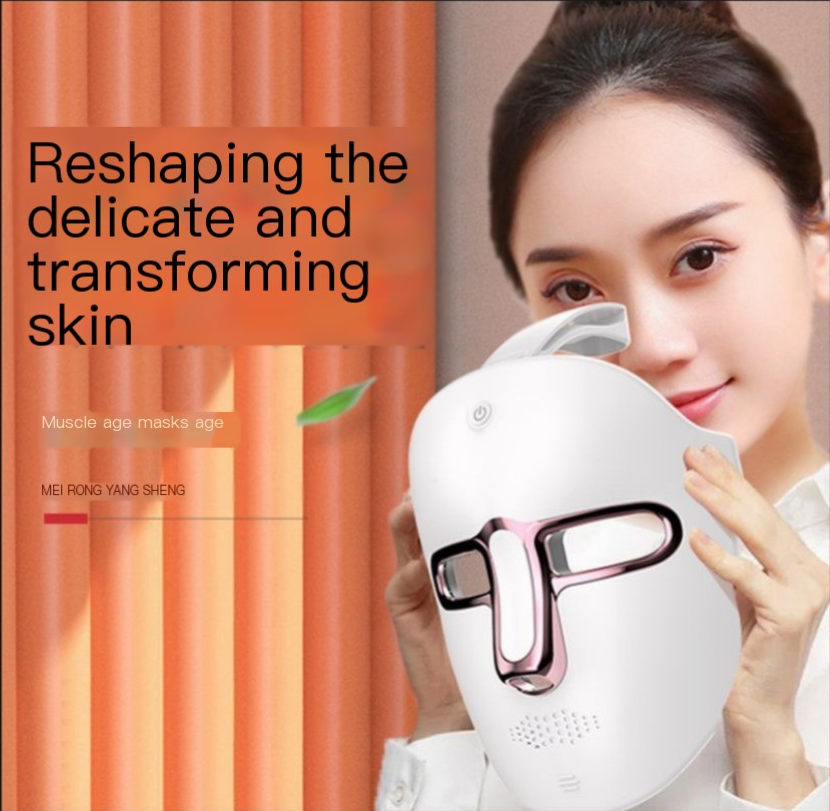 7‑Color LED Light Therapy Facial Mask – Skin Rejuvenation & Anti‑Aging