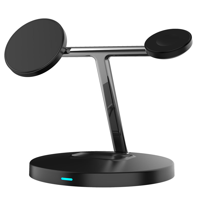 3 In 1 Magsafe Wireless Charging Station-15W Fast Charger for iphone,Apple Watch & Airpods